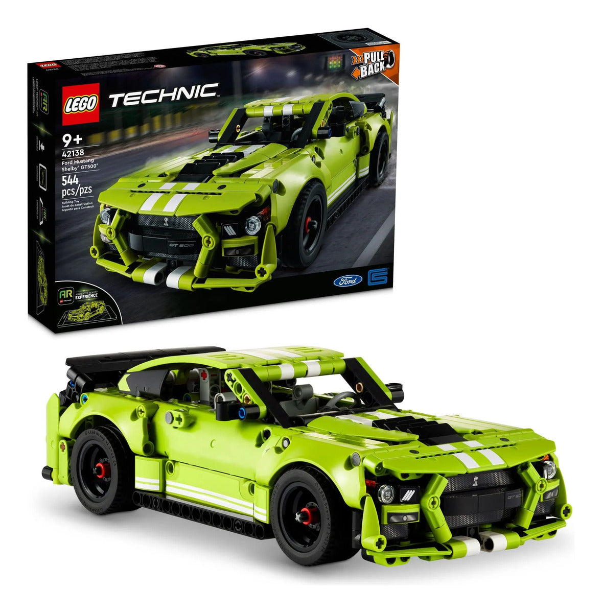 LEGO Technic Ford Mustang Shelby GT500 42138 - Muscle Car para Niños 9+