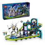 LEGO City Montaña Rusa Robot 60 - Juguete de Ingeniería 8+