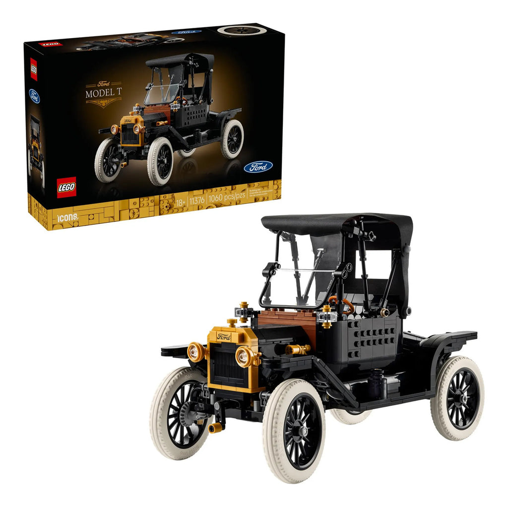 LEGO Icons Ford Model T 10290 - Set de Construcción Coleccionable para Adultos